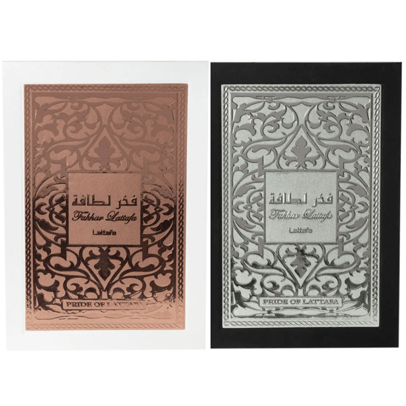 Fakhar Rose + Fakhar Black - Eau De Parfum 100ml